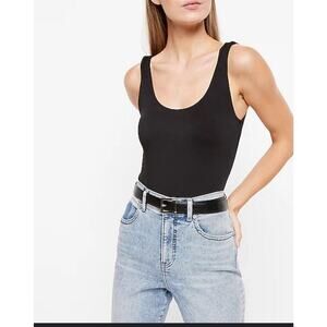 Express Body Contour Bodysuit Black Size L